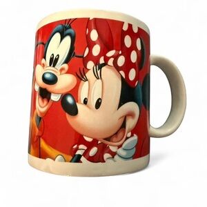 Disney Fab Five Mickey,Minnie,Goofy,Pluto,Donald Duck mug 12oz